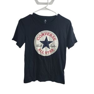 Converse Chuck Taylor black tshirt 12-13 Years size